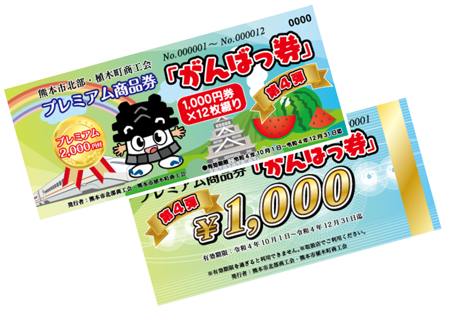 がんばっ券 について プレミアム商品券 がんばっ券